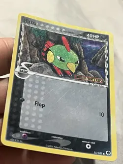 Natu - 55/101 - Reverse Holo Stamped EX Dragon Frontiers - Pokemon Card - Lp - Image 2