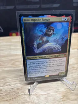 Bria, Riptide Rogue M Bloomburrow 379 NM Foil Legendary Creature Mythic, MTG - Image 2