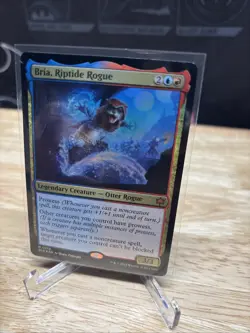 Bria, Riptide Rogue M Bloomburrow 379 NM Foil Legendary Creature Mythic, MTG - Image 3