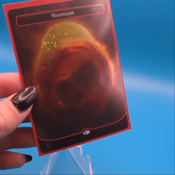 MTG Mountain (494) (Borderless) | Galaxy Foil | Unfinity - Image 2