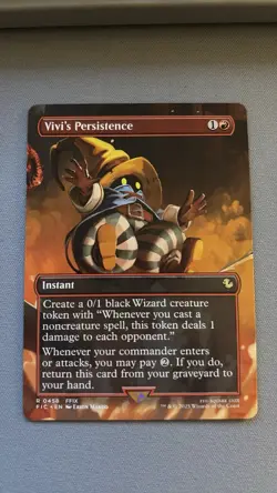 Vivi's Persistence (Borderless) Commander: Final Fantasy Regular - Image 1