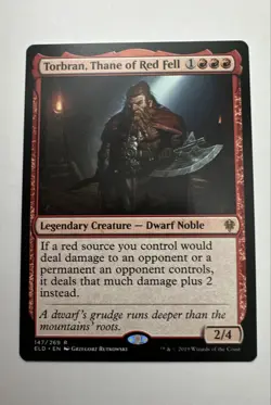 Torbran, Thane of Red Fell Throne of Eldraine Regular - Image 1