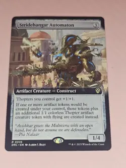Stridehangar Automaton (Extended Art) Commander: Aetherdrift Regular - Image 1