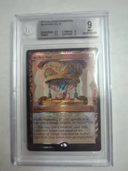 MTG Aether Vial Masterpiece Kaladesh Inventions BGS 9 Mint - Image 1