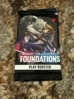 MTG Foundations Play Booster Pack Sealed - Image 1