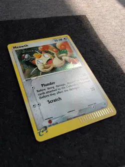 Meowth Black Star Promo #13 Holo 2003 Expedition Pokemon TCG - Image 5