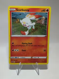 Scorbunny SWSH244 Cosmos Holo Rare Promo Pokemon TCG - Image 1
