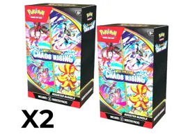 PRESALE Pokemon Chaos Rising Booster Bundle Boxes - 2x Factory Sealed Boxes - Image 1