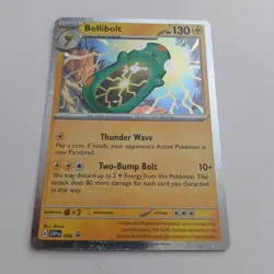 Bellibolt 094 Scarlet & Violet Black Star Promo Cosmos Holo Pokemon TCG LP - Image 1