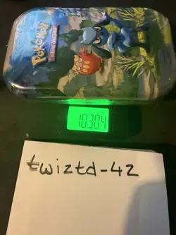 103.04g HEAVY! - Pokemon TCG Ascended Heroes Mini Tin PKC 🔥 - Image 1