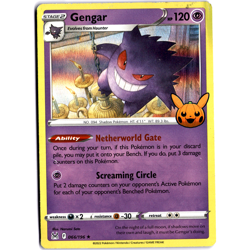 Gengar 066/196 Trick or Trade BOOster 2023 Holo Rare Pokemon Card - DMG - Image 1