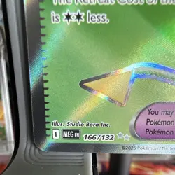 Pokemon Air Balloon Me01: Mega Evolution Ultra Rare Holo 166/132 Studio Bora - Image 5