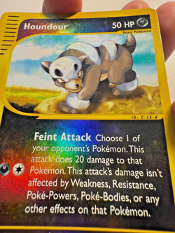 Pokemon - Houndour 87/147 Reverse Holo Foil Aquapolis - EXC to NM - Image 2