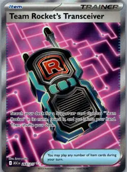 Team Rocket's Transceiver 263/217 Ultra Rare ME: Ascended Heroes Pokemon Holo NM - Image 1