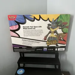 Pokemon Mega Evolution Ascended Heroes Premium Poster Collection Mega Lucario - Image 2