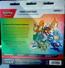 Pokemon First Partner Illustration Collection Case (6 Boxes) - Image 4