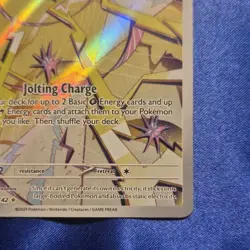 Pokemon TCG SV07 Stellar Crown Joltik 150/142 Illustration Rare Holo - Image 4