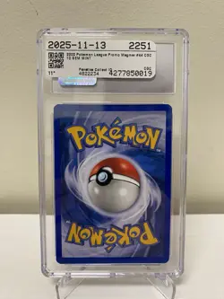 CGC 10 Pokemon Magmar Black Star Promo #44 Pokemon League 2000 Promo - Image 2