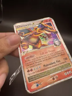 Charizard G Lv.X DP45 Diamond & Pearl Promo Holo Pokemon DMG - Image 3