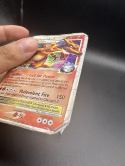 Charizard G Lv.X DP45 Diamond & Pearl Promo Holo Pokemon DMG - Image 5