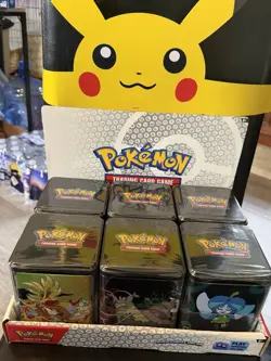 Pokemon Stacking Tins: Treasures of Ruin-Paradox Pokemon-Ogerpon Display - Image 1