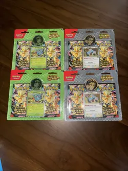 (4) Pokemon-Ascended Heroes-Blister Packs - Larry’s Kamala & Erika’s Tangela - Image 1