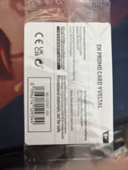 Pokemon EB Games Exclusive Promo Yvetal Holo SEALED - Image 2