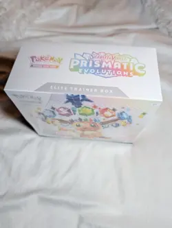 Pokemon TCG Prismatic Evolutions Elite Trainer Box: New Factory Sealed - Image 4