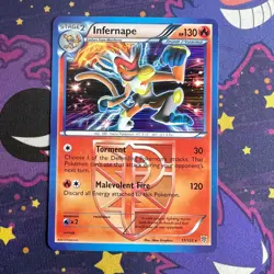 Pokemon TCG - Infernape - 17/135 - Holo - Rare - Plasma Storm [Lightly Played] - Image 1