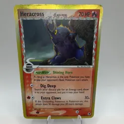 The Pokemon Company Heracross 3/101 EX Delta Species Holo Rare Basic HP/DMG - Image 1