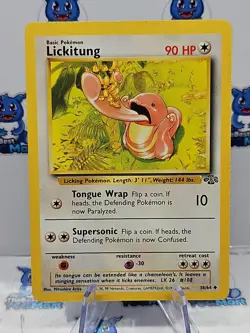 Pokemon Lickitung 38/64 Jungle MP - Image 1