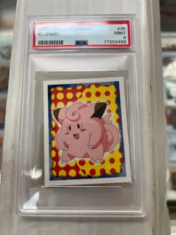 Clefairy 1999 Merlin Pokemon PSA MINT 9 - Image 1