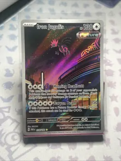 Pokemon TCG Iron Jugulis 216/182 Illustration Rare Paradox Rift - Image 1