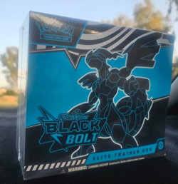 Pokemon TCG Black Bolt Elite Trainer Box - SV Factory Sealed - Image 1