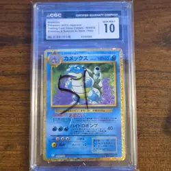 CGC 10 Blastoise 003/032 TCG Classic Holo – 2023 Japanese Pokemon - Image 1