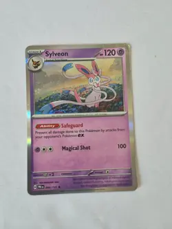 Sylveon 040/131 Holo Rare SV: Prismatic Evolutions Pokemon Holo Near Mint - Image 1