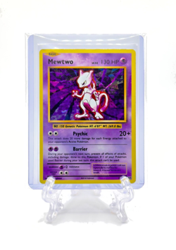 MEWTWO 2016 Pokemon TCG XY Evolutions #51/108 CRACKED ICE HOLO RARE LIGHT PLAY - Image 4
