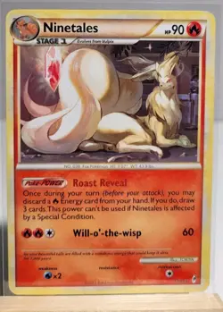 Ninetales Non Holo Rare 17/95 Pokemon Call of Legends English MP - Image 1