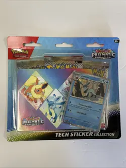 Pokemon TCG Prismatic Evolutions Tech Sticker Collection Sealed Lot (5x) - Image 4