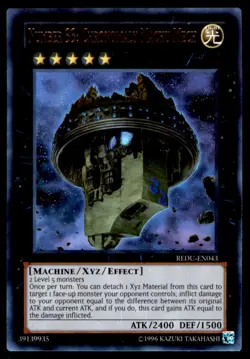 Yu-Gi-Oh! Number 33: Chronomaly Machu Mech #REDU-EN043 Light Play - Image 1
