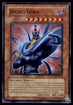 Yu-Gi-Oh! Jinzo - Lord #LODT-EN007 Near Mint - Image 1