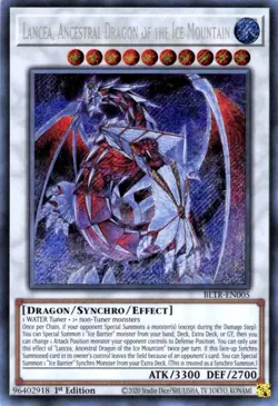 Yu-Gi-Oh! - Lancea, Dragon Ancestral de la Montagne de Glace - MINT/NMINT - FR - - Image 1