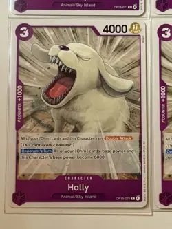 Holly Op15-071 Adventures On Kami’s Island 4 Card Play Set Lot One Piece - Image 4