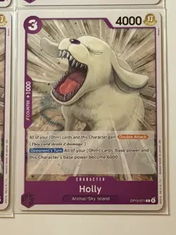 Holly Op15-071 Adventures On Kami’s Island 4 Card Play Set Lot One Piece - Image 5