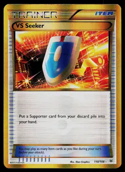 Pokemon Card - VS Seeker XY Roaring Skies 110/108 Secret Rare - Image 1