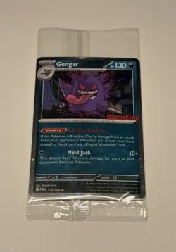 Pokemon TCG Gengar 050/088 Stamped Gamestop Promo Card Perfect Order Small Swirl - Image 1