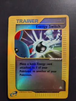 Pokemon card - Energy Switch - Aquapolis 120/147 ENG Reverse holo - Image 1