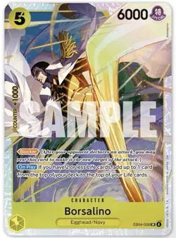 One Piece Card Game Borsalino SR EB04-058 OP15 English Version NM 🇨🇦 - Image 1
