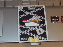 McDonalds Cards UnRedeemed Trading Card SPECIAL SAUCE (22/24) FREE POSTAGE - Image 1