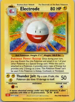 Electrode Trading Card Game Classic #011/034 Card - Image 1